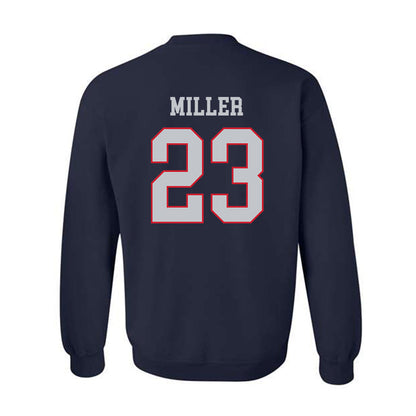 Gonzaga - NCAA Men's Basketball : Adam Miller - Sports Shersey Crewneck Sweatshirt-1