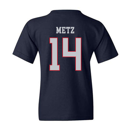 Gonzaga - NCAA Men's Basketball : Alonzo Metz - Sports Shersey Youth T-Shirt-1