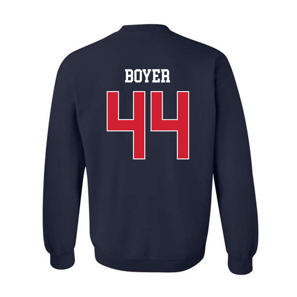 Gonzaga - NCAA Baseball : Carson Boyer - Sports Shersey Crewneck Sweatshirt-1