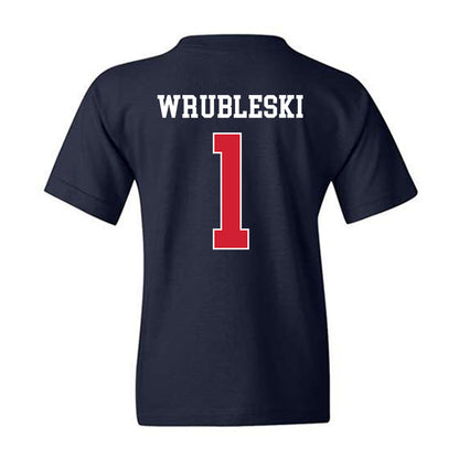 Gonzaga - NCAA Baseball : Jacob Wrubleski - Sports Shersey Youth T-Shirt-1