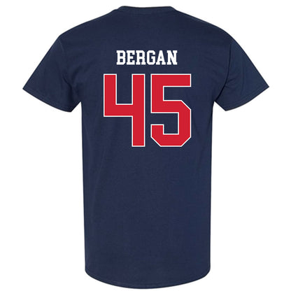 Gonzaga - NCAA Baseball : Ethan Bergan - Sports Shersey T-Shirt-1