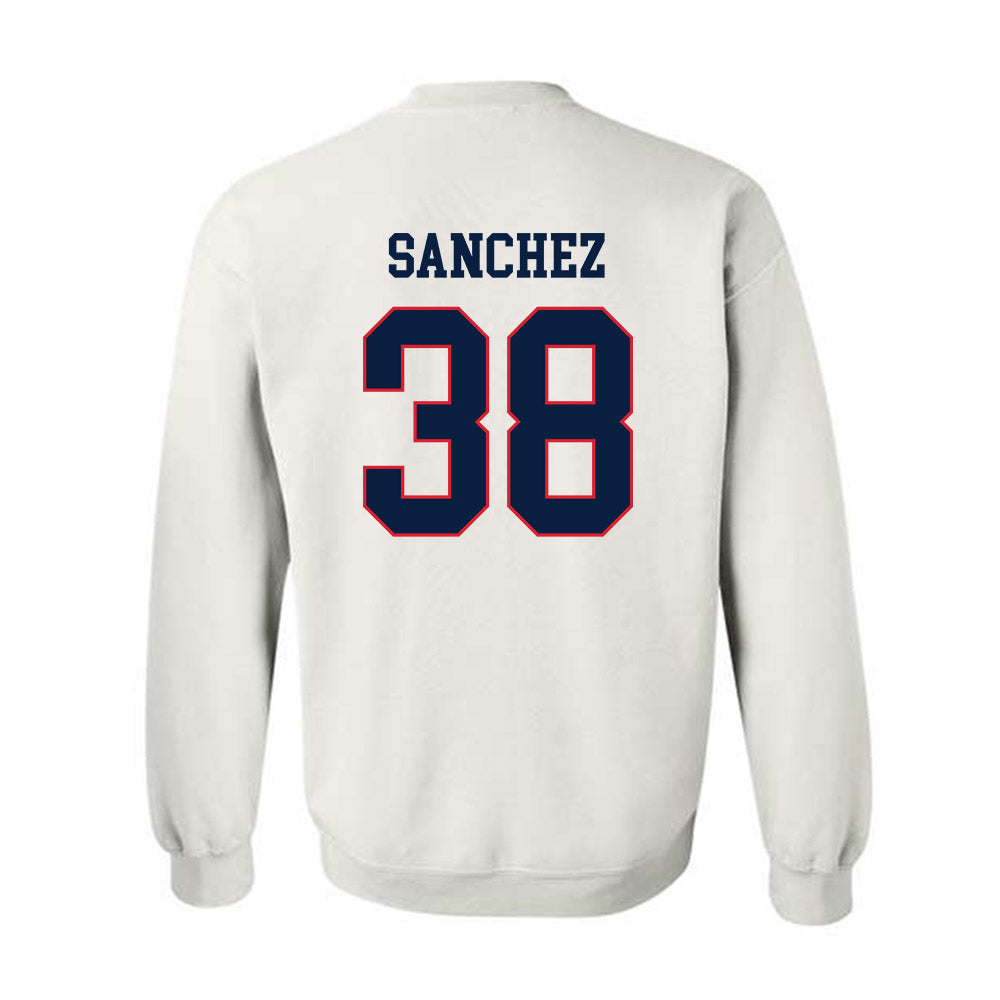 Gonzaga - NCAA Baseball : Ricardo Sanchez - Sports Shersey Crewneck Sweatshirt-1