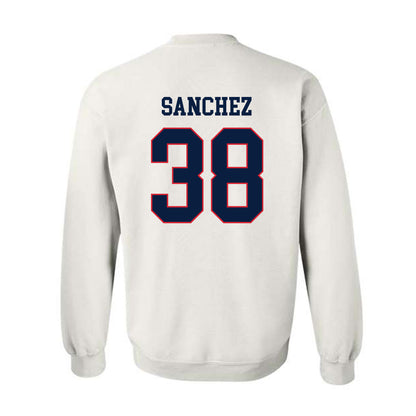 Gonzaga - NCAA Baseball : Ricardo Sanchez - Sports Shersey Crewneck Sweatshirt-1