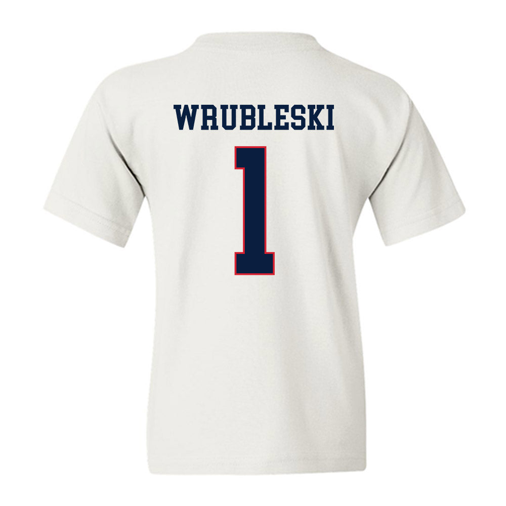 Gonzaga - NCAA Baseball : Jacob Wrubleski - Sports Shersey Youth T-Shirt-1