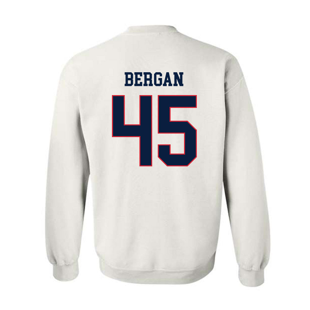 Gonzaga - NCAA Baseball : Ethan Bergan - Sports Shersey Crewneck Sweatshirt-1