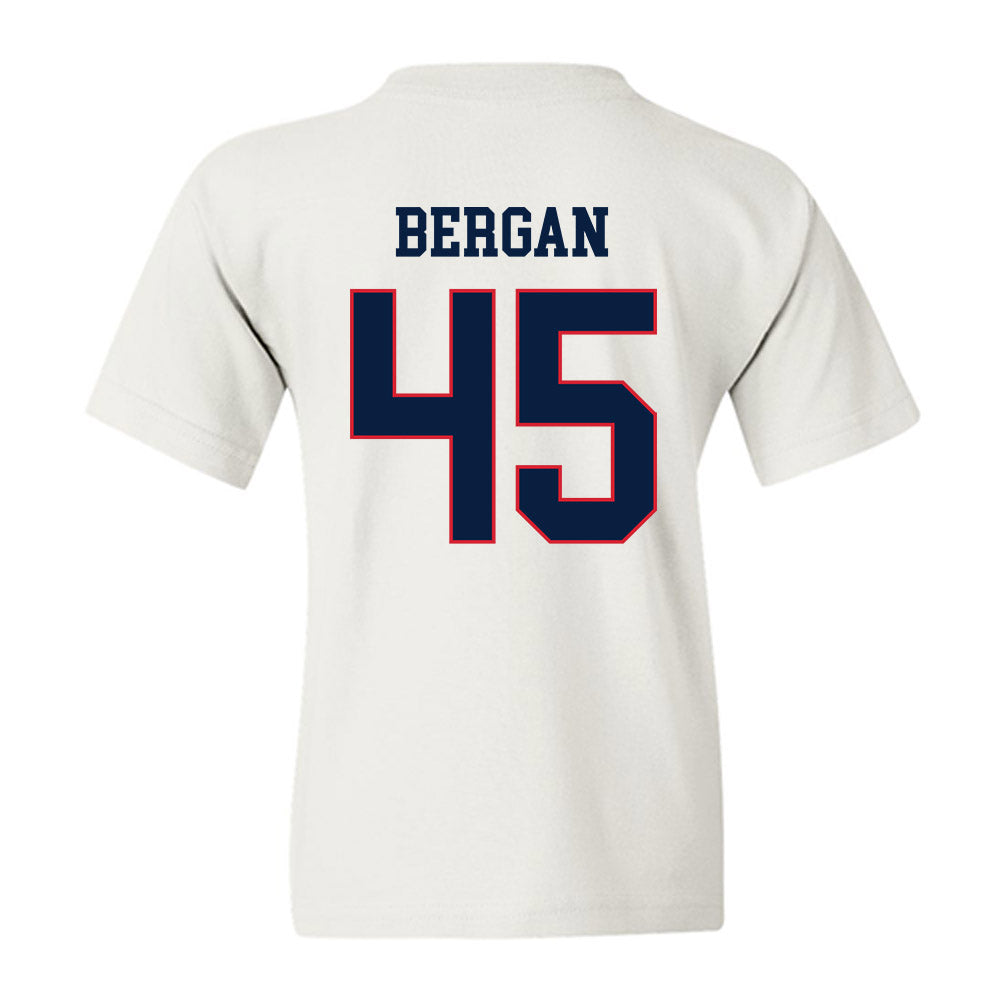 Gonzaga - NCAA Baseball : Ethan Bergan - Sports Shersey Youth T-Shirt-1