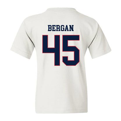 Gonzaga - NCAA Baseball : Ethan Bergan - Sports Shersey Youth T-Shirt-1
