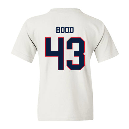 Gonzaga - NCAA Baseball : Landon Hood - Sports Shersey Youth T-Shirt-1