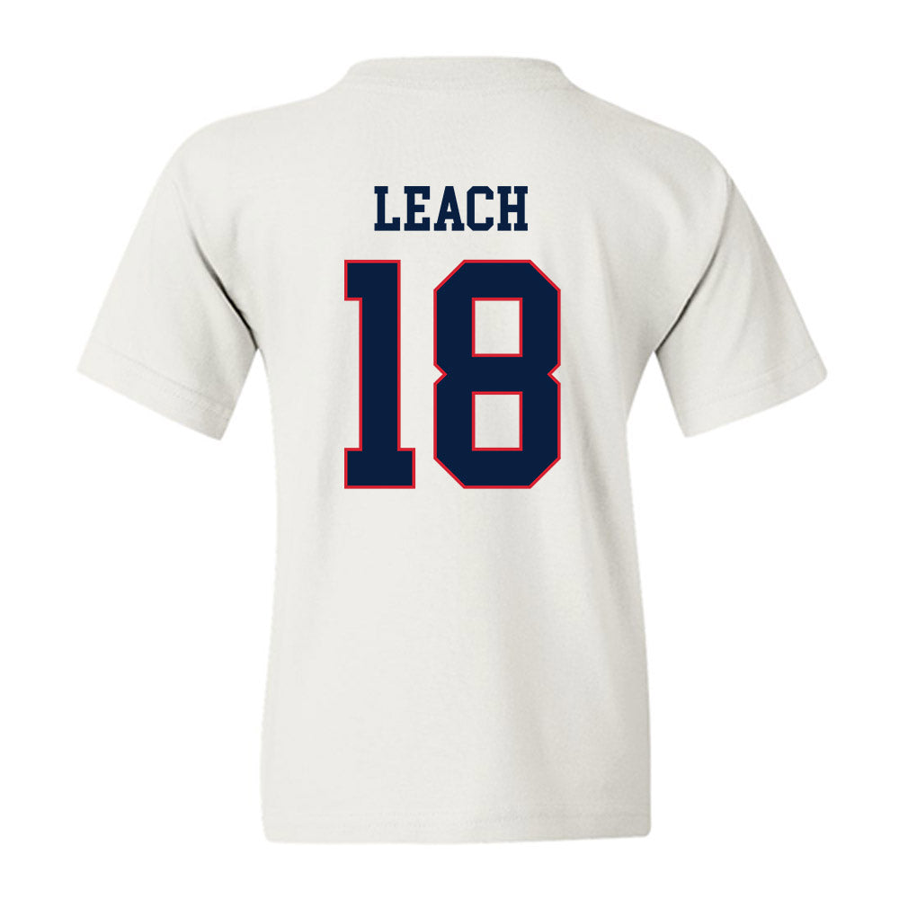 Gonzaga - NCAA Baseball : Bryson Leach - Sports Shersey Youth T-Shirt-1