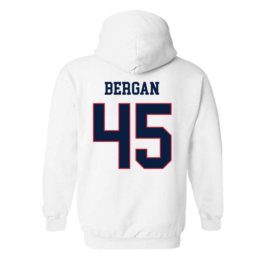 Gonzaga - NCAA Baseball : Ethan Bergan - Sports Shersey Hooded Sweatshirt-1