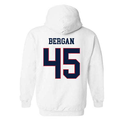 Gonzaga - NCAA Baseball : Ethan Bergan - Sports Shersey Hooded Sweatshirt-1