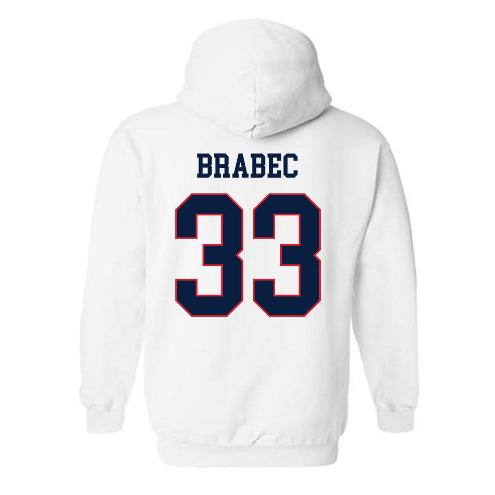 Gonzaga - NCAA Baseball : Gabriel Brabec - Sports Shersey Hooded Sweatshirt-1