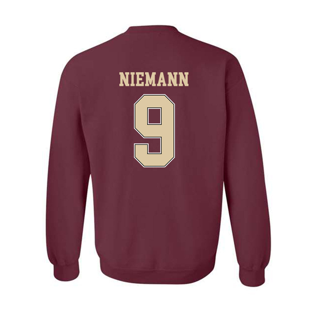 Boston College - NCAA Women's Ice Hockey : Maude Niemann - Sports Shersey Crewneck Sweatshirt-1