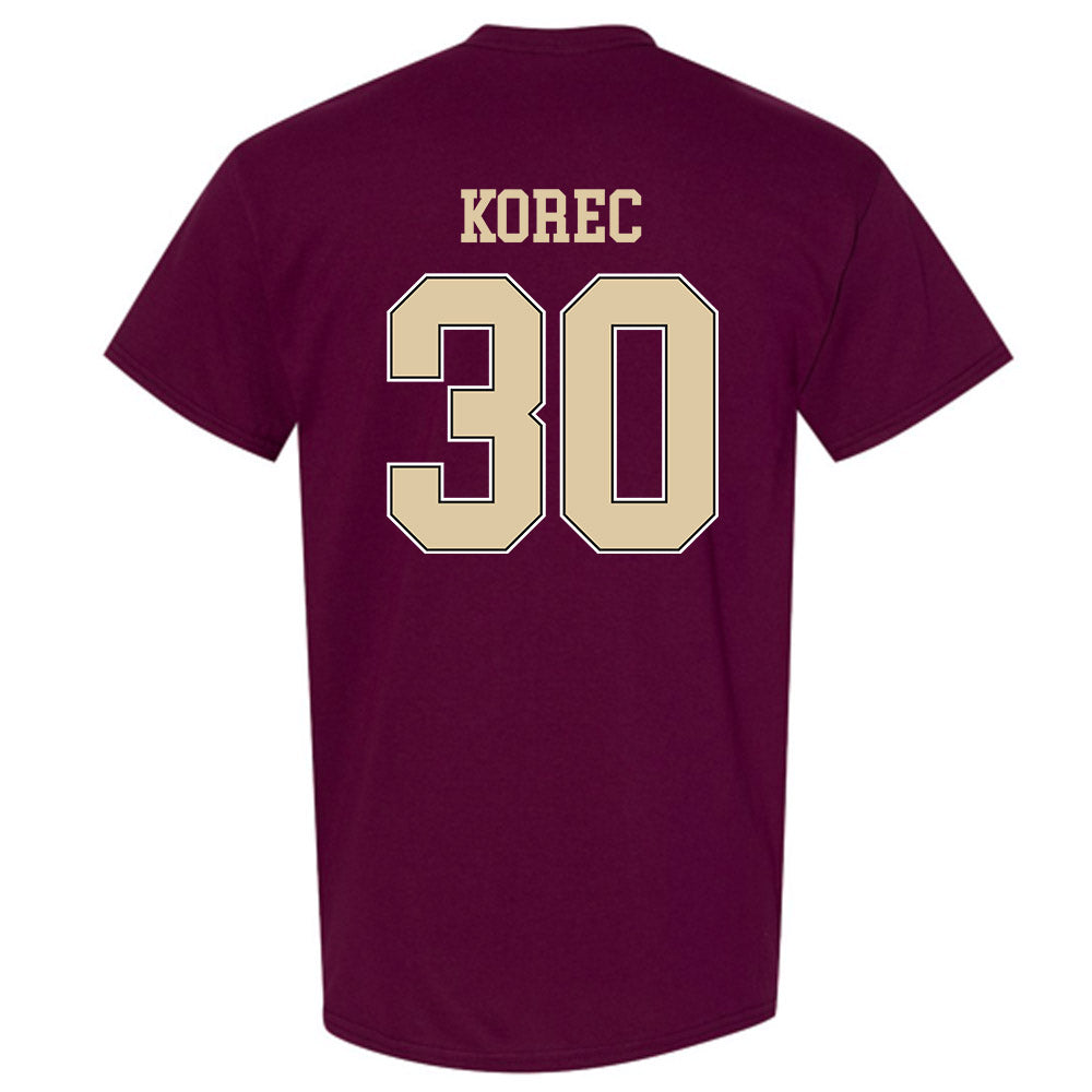 Boston College - NCAA Men's Ice Hockey : Jan Korec - Sports Shersey T-Shirt-1