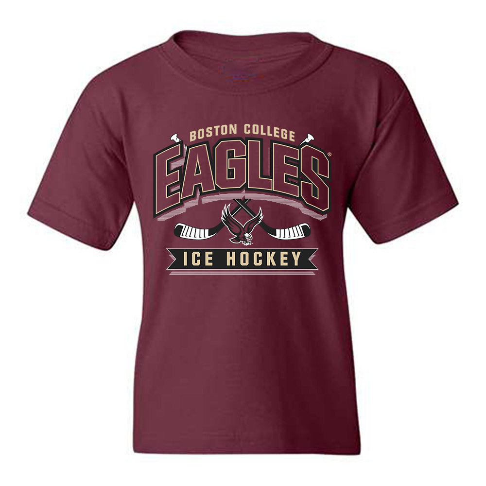 Boston College - NCAA Men's Ice Hockey : Ryan Conmy - Sports Shersey Youth T-Shirt-0
