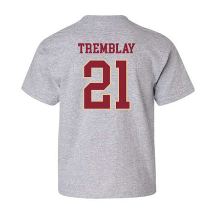 Boston College - NCAA Women's Ice Hockey : Maxim Tremblay - Sports Shersey Youth T-Shirt-1