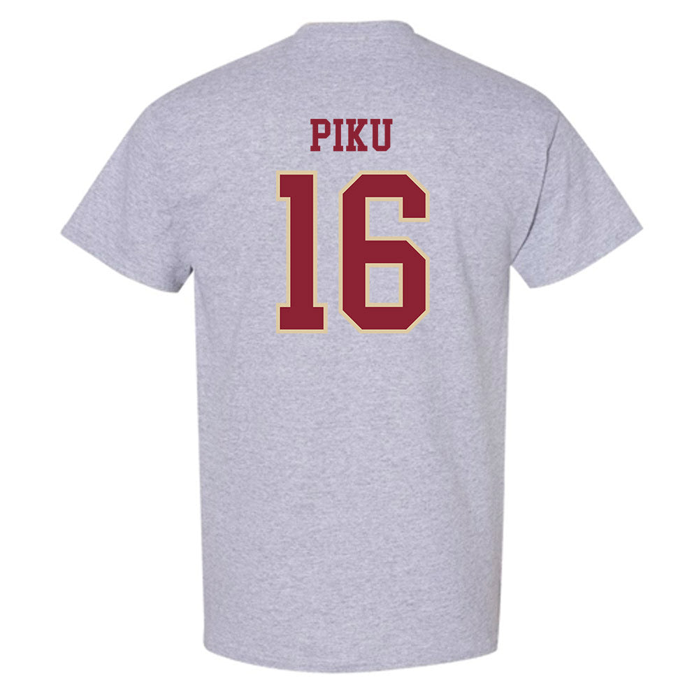 Boston College - NCAA Women's Ice Hockey : Tricia Piku - Sports Shersey T-Shirt-1