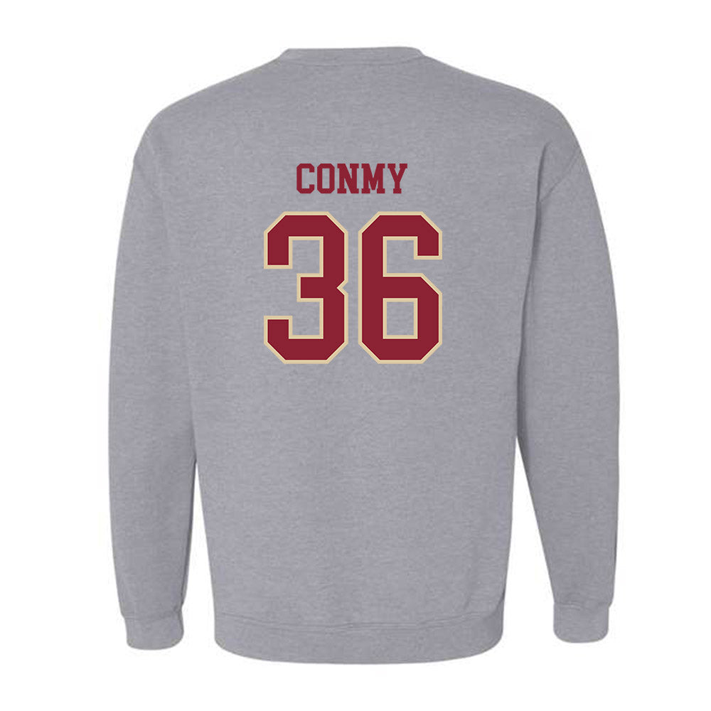 Boston College - NCAA Men's Ice Hockey : Ryan Conmy - Sports Shersey Crewneck Sweatshirt-1