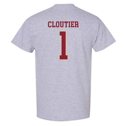 Boston College - NCAA Men's Ice Hockey : Louka Cloutier - Sports Shersey T-Shirt-1