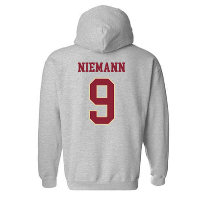 Boston College - NCAA Women's Ice Hockey : Maude Niemann - Sports Shersey Hooded Sweatshirt-1