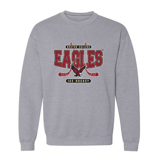 Boston College - NCAA Men's Ice Hockey : Dean Letourneau - Sports Shersey Crewneck Sweatshirt-0