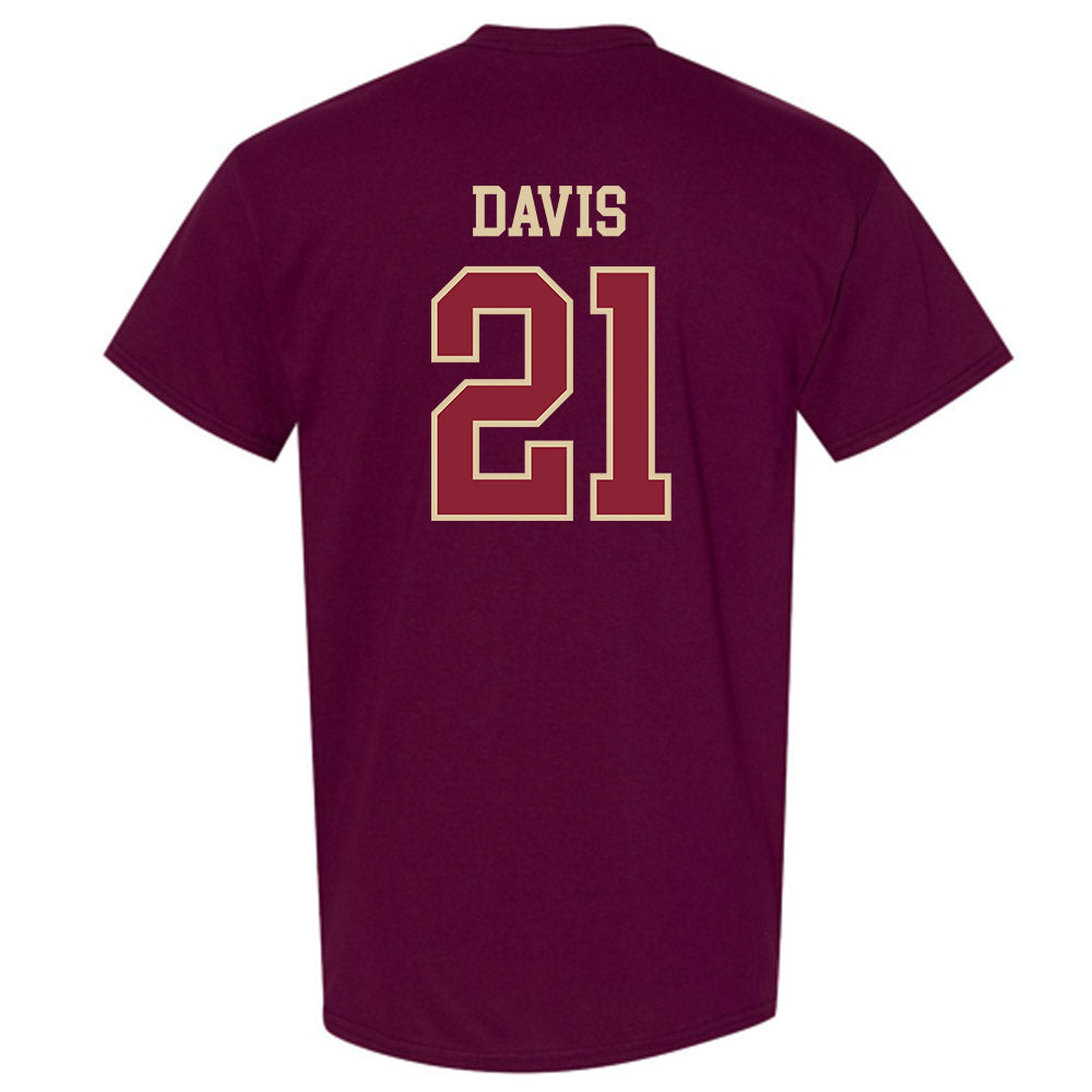 Boston College - NCAA Baseball : Champ Davis - T-Shirt-1