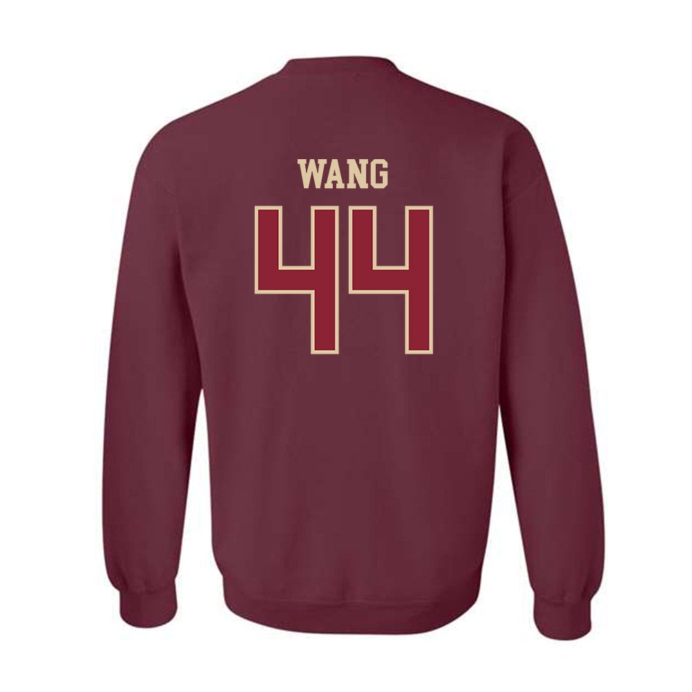 Boston College - NCAA Baseball : Nick Wang - Crewneck Sweatshirt-1