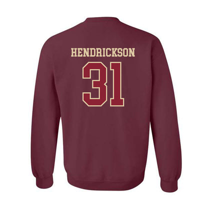 Boston College - NCAA Baseball : Carter Hendrickson - Crewneck Sweatshirt-1
