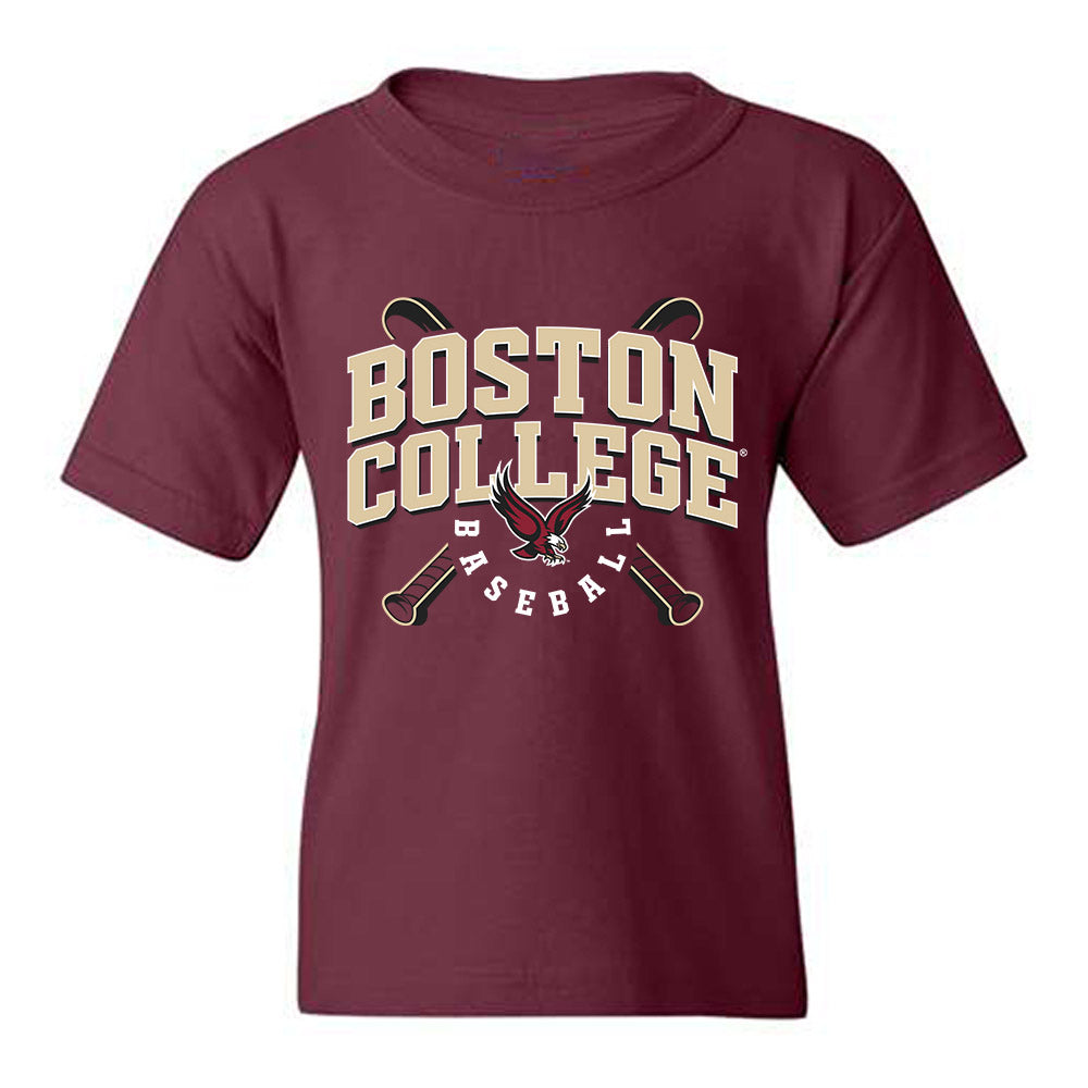 Boston College - NCAA Baseball : Aidan Spagna - Youth T-Shirt-0