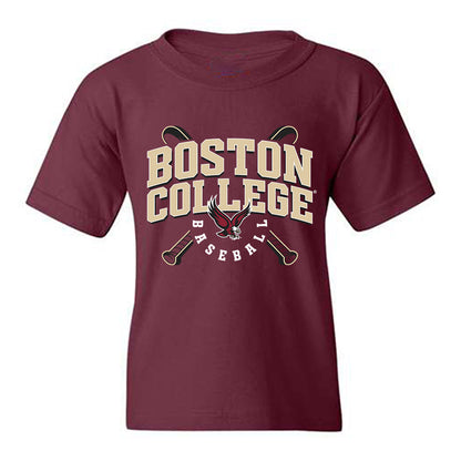 Boston College - NCAA Baseball : Aidan Spagna - Youth T-Shirt-0