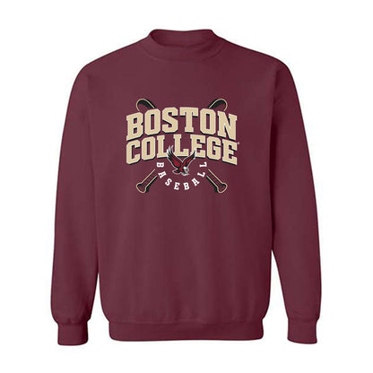 Boston College - NCAA Baseball : Ethan Marzo - Crewneck Sweatshirt-0