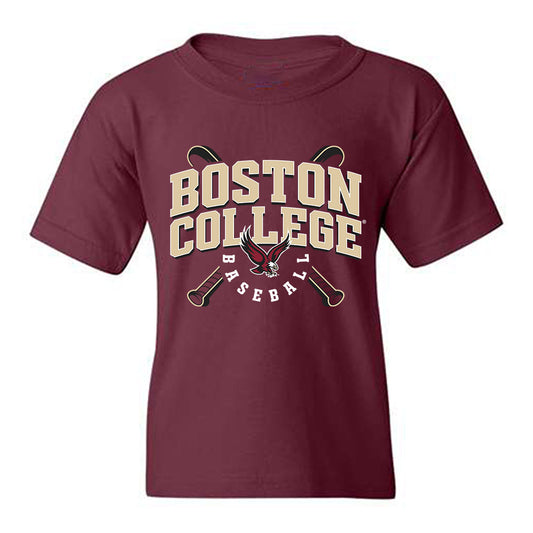 Boston College - NCAA Baseball : Champ Davis - Youth T-Shirt-0