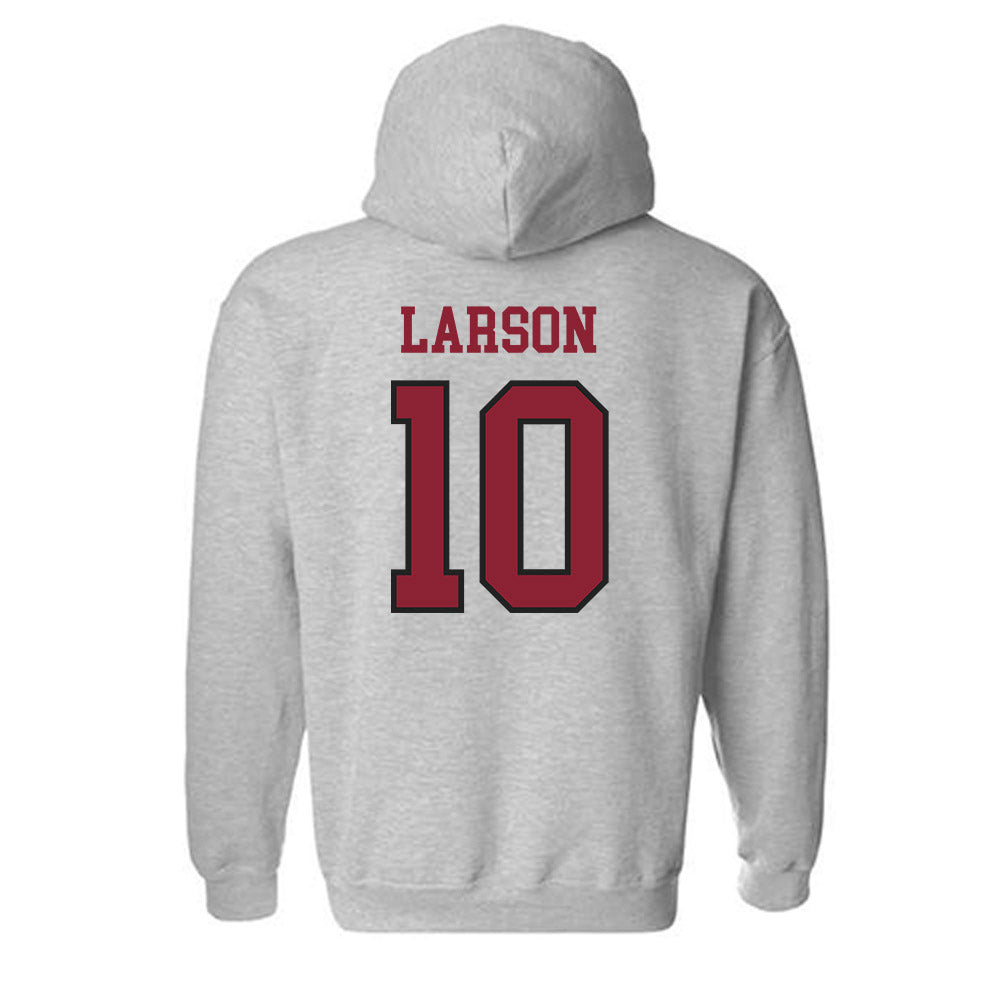 Boston College - NCAA Baseball : Colin Larson - Hooded Sweatshirt
