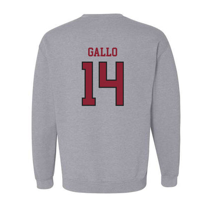 Boston College - NCAA Baseball : Luke Gallo - Crewneck Sweatshirt-1