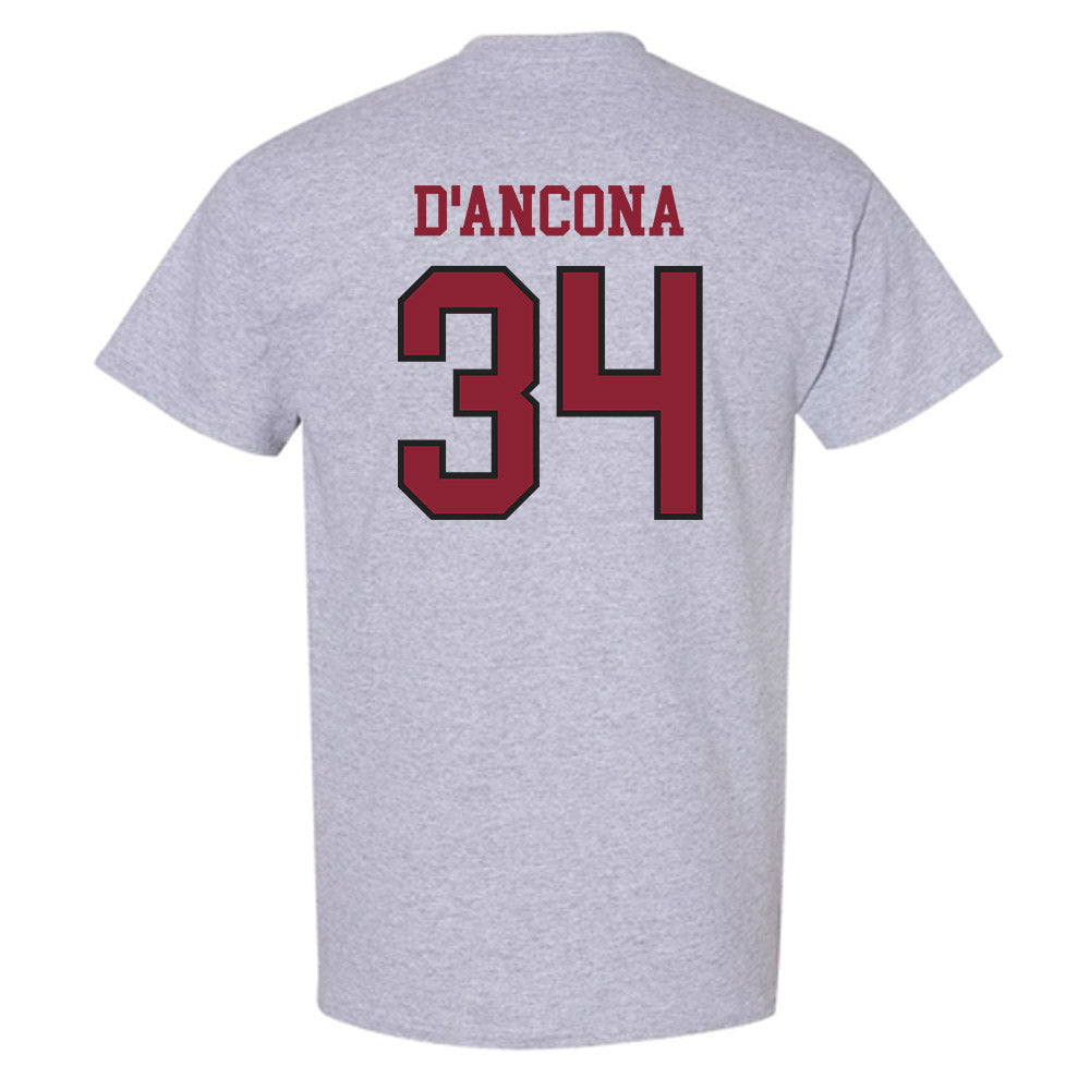 Boston College - NCAA Baseball : Luke D'Ancona - T-Shirt-1