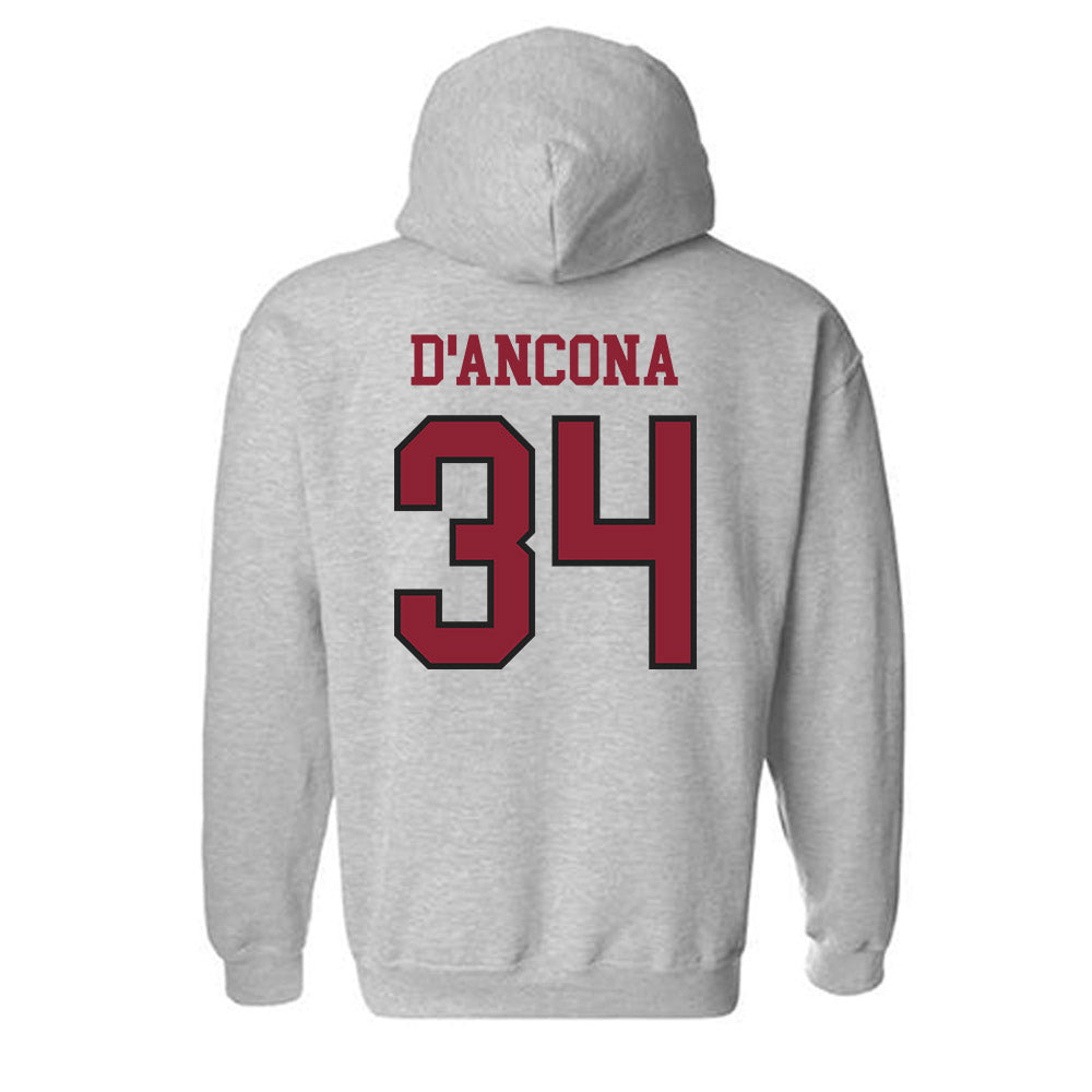 Boston College - NCAA Baseball : Luke D'Ancona - Hooded Sweatshirt-1