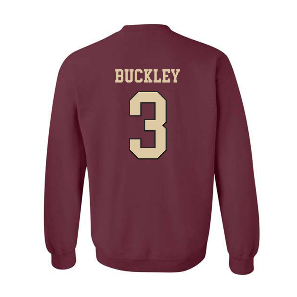 Boston College - NCAA Softball : Kiley Buckley - Sports Shersey Crewneck Sweatshirt-1