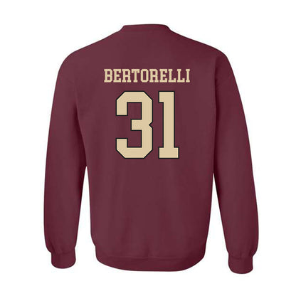 Boston College - NCAA Softball : Sophia Bertorelli - Sports Shersey Crewneck Sweatshirt-1