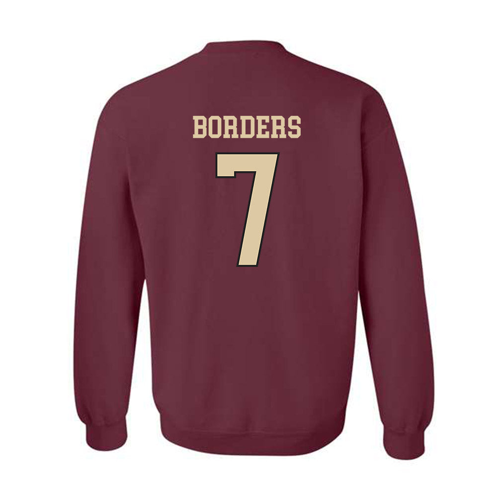 Boston College - NCAA Softball : Tavye Borders - Sports Shersey Crewneck Sweatshirt-1