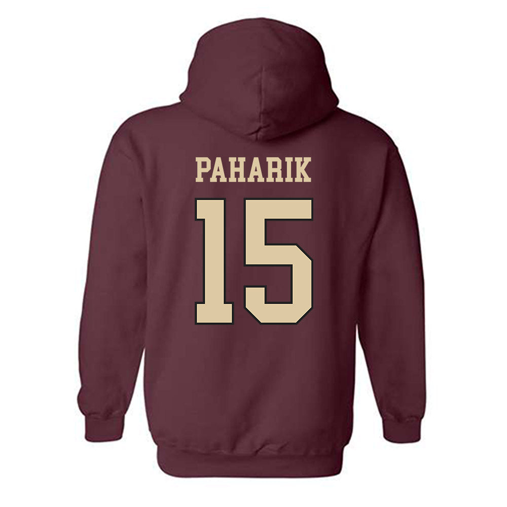 Boston College - NCAA Softball : Holly Paharik - Sports Shersey Hooded Sweatshirt-1