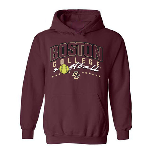 Boston College - NCAA Softball : Carly Bunnell - Sports Shersey Hooded Sweatshirt-0