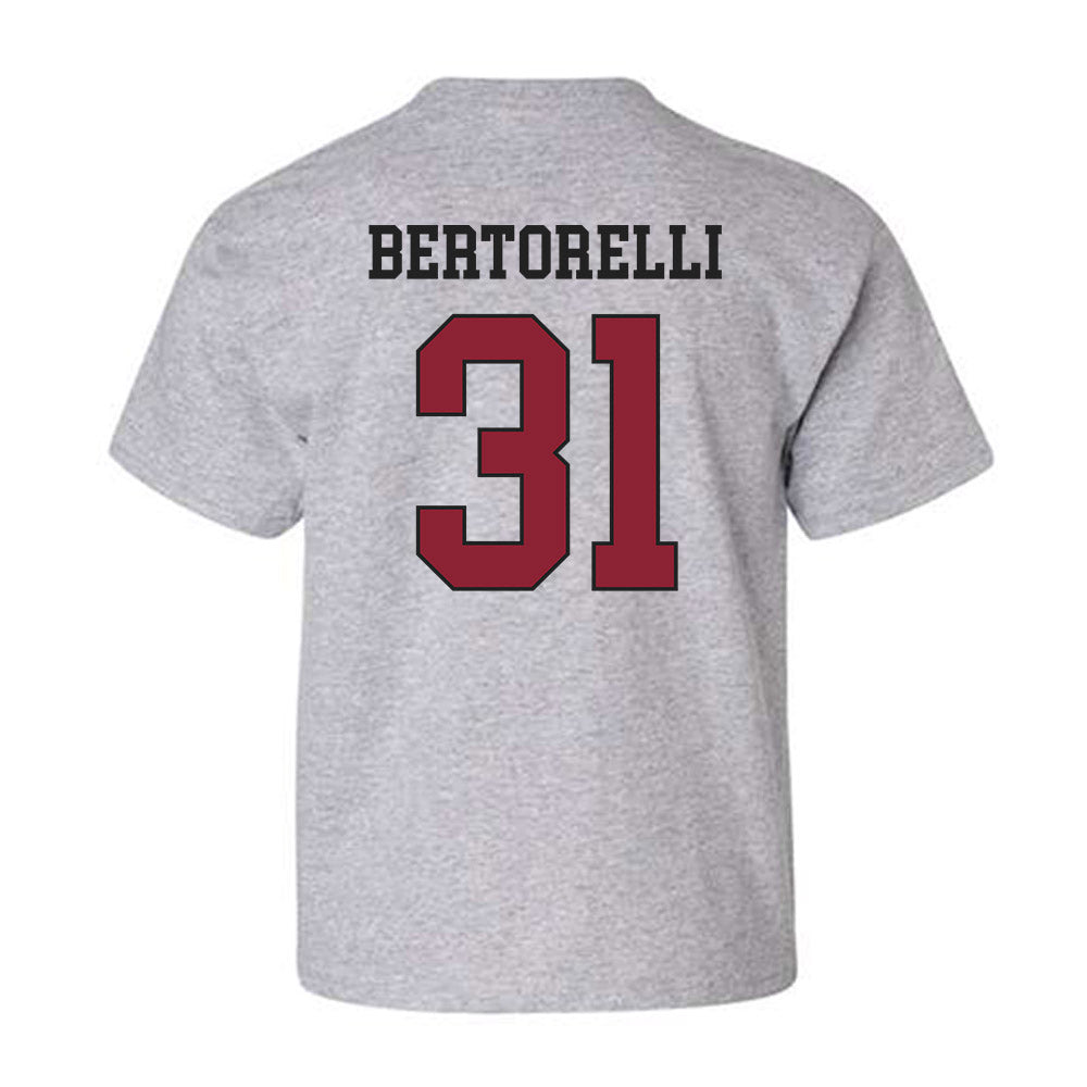 Boston College - NCAA Softball : Sophia Bertorelli - Sports Shersey Youth T-Shirt-1