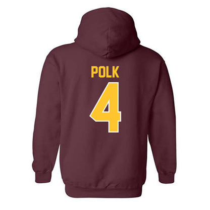 Arizona State - NCAA Baseball : Matthew Polk - Sports Shersey Hooded Sweatshirt-1