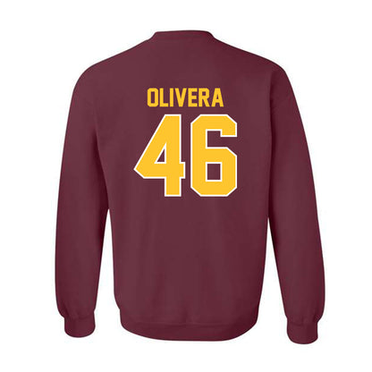 Arizona State - NCAA Baseball : Brandon Olivera - Sports Shersey Crewneck Sweatshirt-1