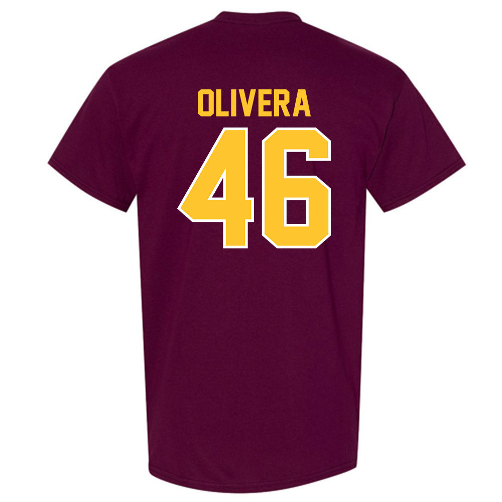 Arizona State - NCAA Baseball : Brandon Olivera - Sports Shersey T-Shirt-1