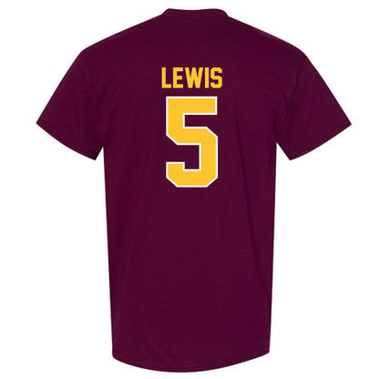 Arizona State - NCAA Baseball : Brenden Lewis - Sports Shersey T-Shirt-1