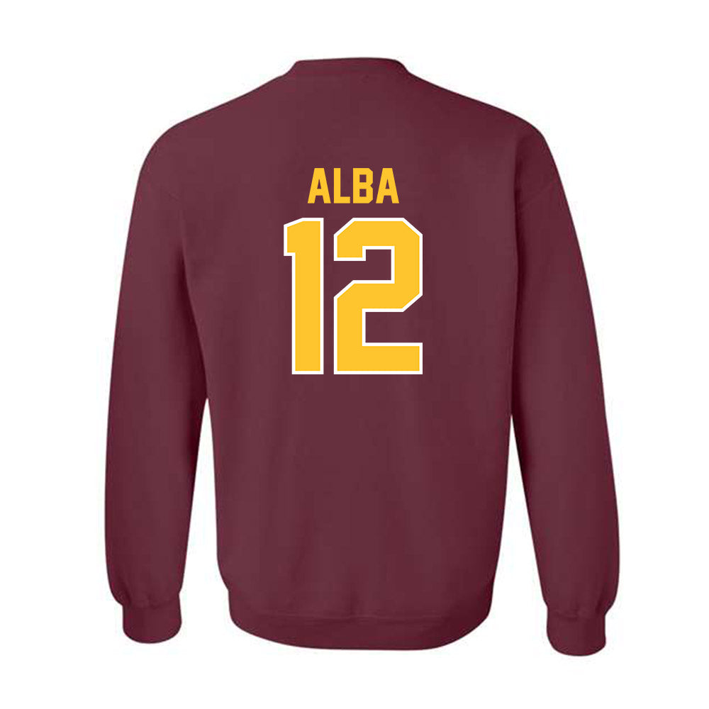 Arizona State - NCAA Baseball : Jaden Alba - Sports Shersey Crewneck Sweatshirt-1