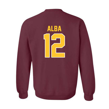 Arizona State - NCAA Baseball : Jaden Alba - Sports Shersey Crewneck Sweatshirt-1