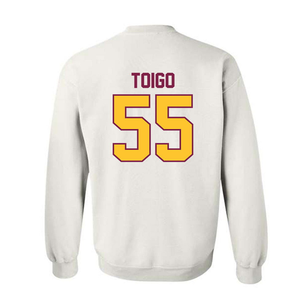 Arizona State - NCAA Baseball : Dean Toigo - Sports Shersey Crewneck Sweatshirt-1
