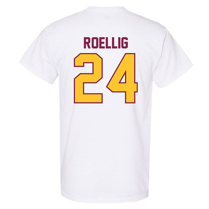 Arizona State - NCAA Baseball : Austen Roellig - Sports Shersey T-Shirt-1